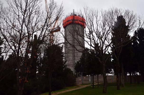 Eyfel  kulesinden daha yüksek  Çamlıca  Kulesinin  bugün ki  hali