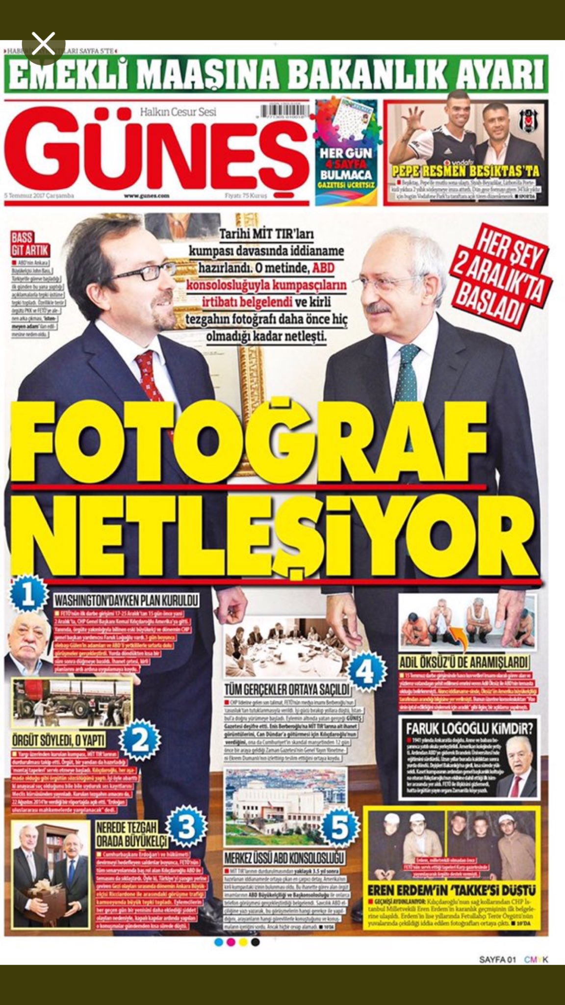 chp yürüyüşünde fotoğraf netleşiyor