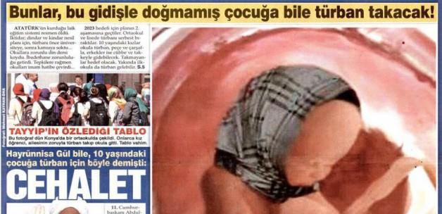 Sözcü  gazetesi fotoşopu  öğrendi (!)