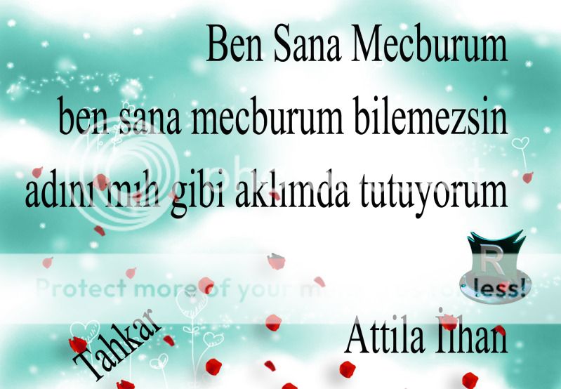 Ben sana mecburum