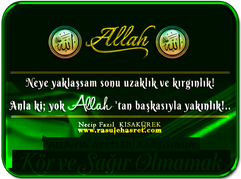 Allah cc'a yakınlık